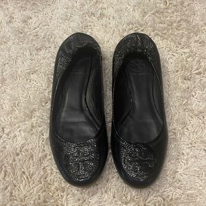 Tory Burch Patent Leather Ballet Flats